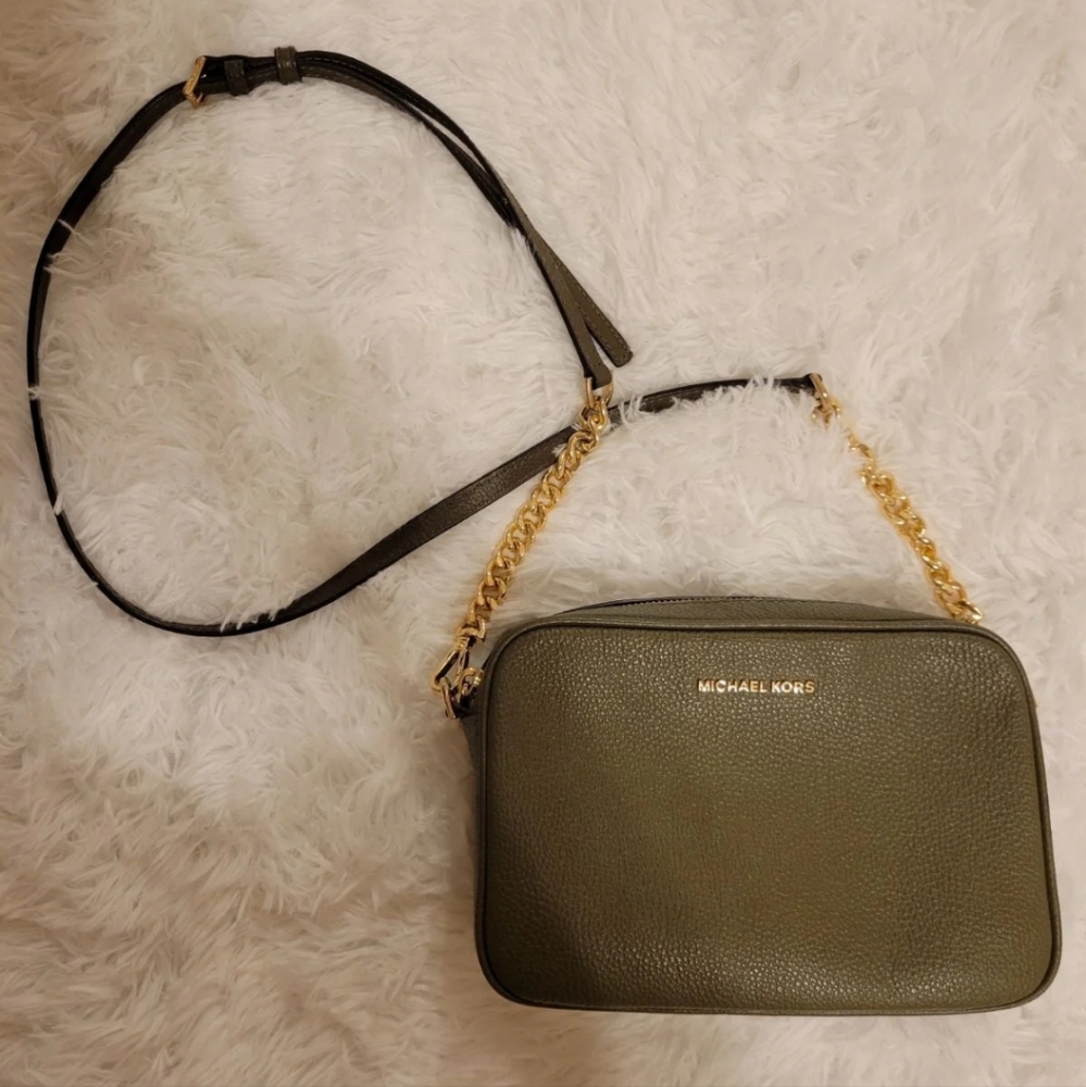 Olive Green MK purse